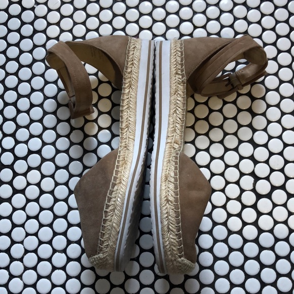 Suede neutral espadrilles Nordstrom - Picture 2 of 3